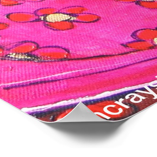 "Couleurs Cafe" Poster (Ecke)