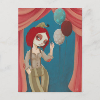 Coulrophobia - Schlechter Clown auf der Postkarte
