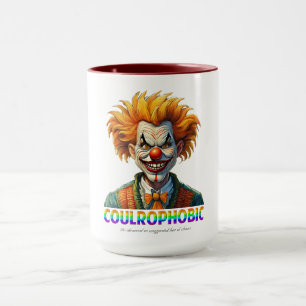 Coulrophobische Clowns Combo Tasse