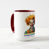 Coulrophobische Clowns Combo Tasse (Vorderseite Links)