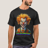 Coulrophobische Clowns T-Shirt (Vorderseite)