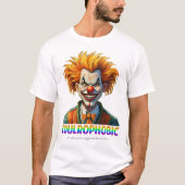 Coulrophobische Clowns T-Shirt (Vorderseite)