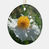 Coulter's Matilija Poppy Keramik Ornament (Links)