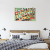 Council Bluffs, Iowa - Große Briefszenen Leinwanddruck (Insitu (Schlafzimmer))