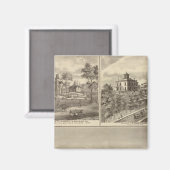 Council Bluffs Magnet (Vorderseite/Rückseite)