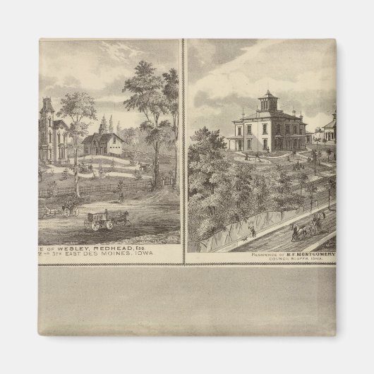 Council Bluffs Magnet (Vorne)