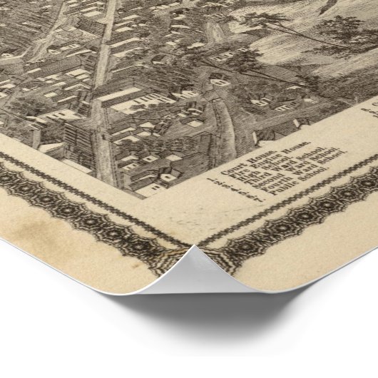 Council Bluffs Poster (Ecke)