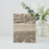 Council Bluffs Postkarte (Stehend Vorderseite)