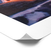 "Council Fires" Wassercolor, Paul Jackson Poster (Ecke)