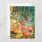 Council Lake in Hiawatha National Forest, Michigan Postkarte (Vorne/Hinten)