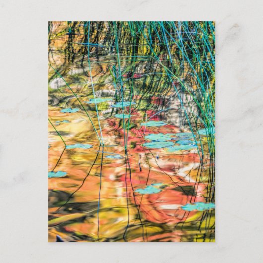 Council Lake in Hiawatha National Forest, Michigan Postkarte (Vorderseite)