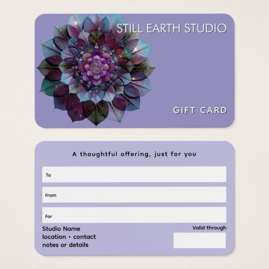 Council of Leaves | Mandala (Vorne & Hinten)