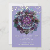 Council of Leaves | Mandala Art P&B Einladung (Vorderseite)