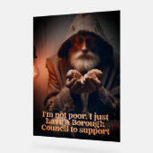 Council Tax Man Acrylschild (Winkel)