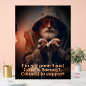 Council Tax Man Acrylschild (Hochzeit)