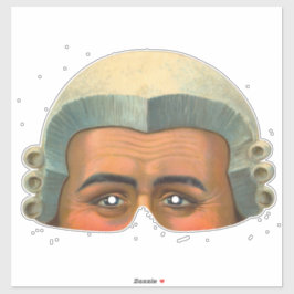 Counsel - Vintage Viktorianische Maske Aufkleber