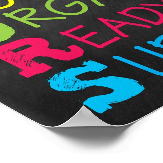 Counselor Acronym Rainbow Poster (Ecke)