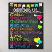 Counselor Acronym Rainbow Poster (Vorne)
