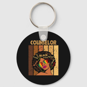 Counselor Afro American Women Black History Schlüsselanhänger