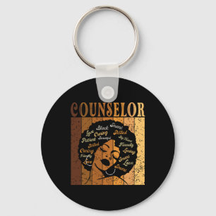 Counselor Afro American Women Black History Schlüsselanhänger