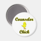 Counselor Chick Magnet (Vorderseite/Rückseite)