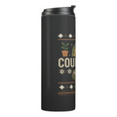 Counselor Christmas – Festive Holiday Tumbler Thermosbecher (Nach links gedreht)