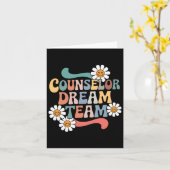 Counselor Dream Team Zurück zur Schule Karte (Gelbe Blume)