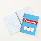 Counselor Journal-Notebook Notizblock (Innenseite)