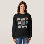 Counselor Note To Self Mental Health School Psycho Sweatshirt (Vorne ganz)