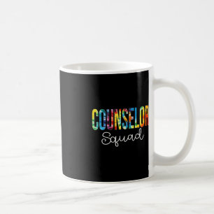 Counselor Squad Gefärbte Krawatte Wertungstag Zurü Kaffeetasse