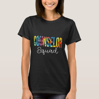 Counselor Squad Gefärbte Krawatte Wertungstag Zurü T-Shirt