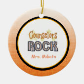 Counselors Rock Weihnachtsschmuck (Vorne)