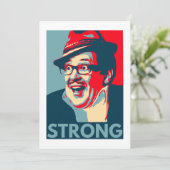 Count Arthur Strong Dankeschön Karte (Stehend Vorderseite)