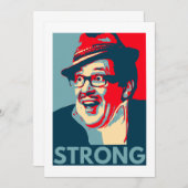 Count Arthur Strong Dankeschön Karte (Vorne/Hinten)