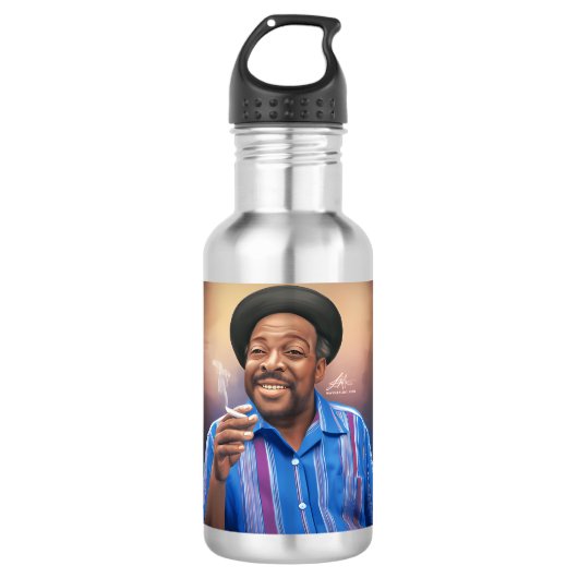 Count Basie Edelstahlflasche (Vorderseite)