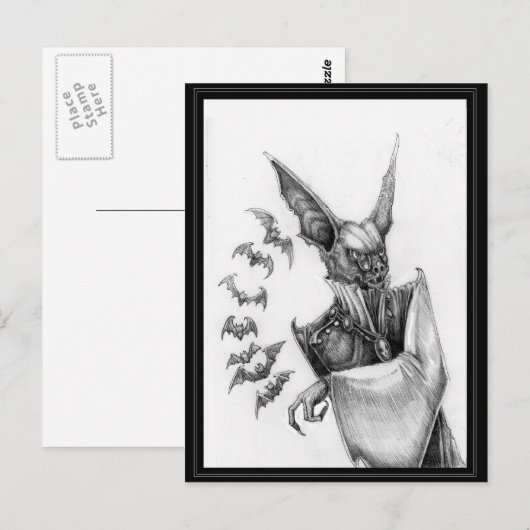 Count Batova Postkarte (Vorne/Hinten)