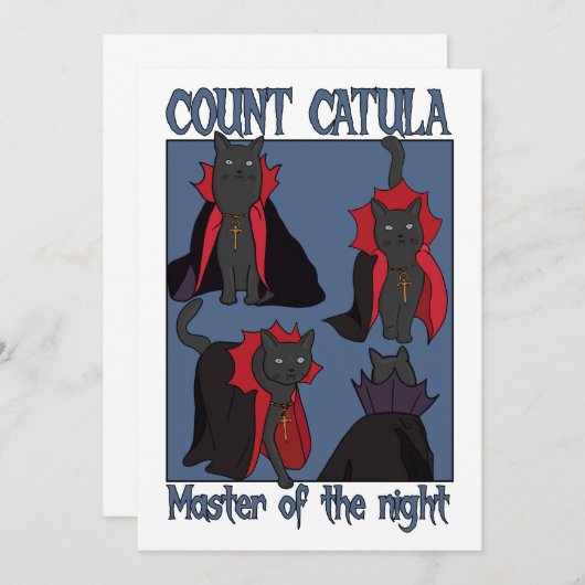 Count Catula Master of the Night (Vorne/Hinten)