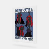 Count Catula Master of the Night Acrylschild (Winkel)