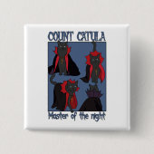 Count Catula Master of the Night Button (Vorderseite)