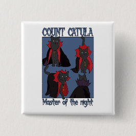 Count Catula Master of the Night Button