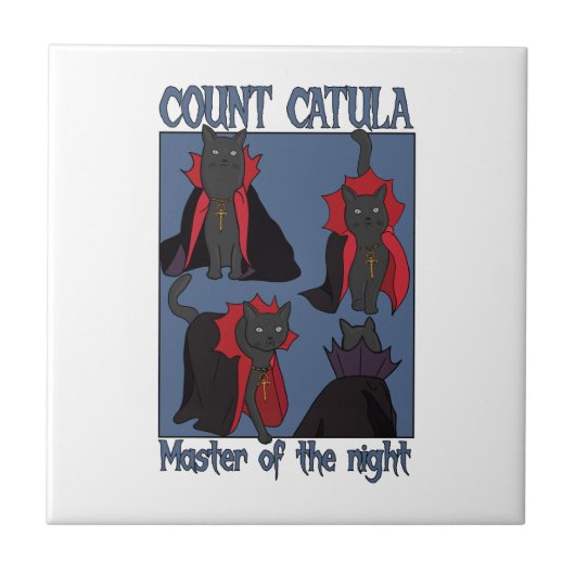 Count Catula Master of the Night Fliese (Vorderseite)