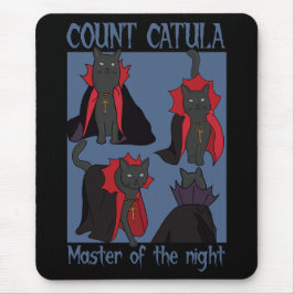 Count Catula Master of the Night Mousepad