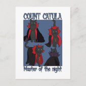 Count Catula Master of the Night Postkarte (Vorderseite)