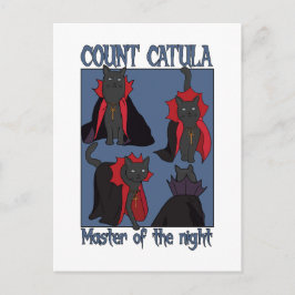 Count Catula Master of the Night Postkarte