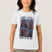 Count Catula Master of the Night Tri-Blend Shirt (Vorderseite)