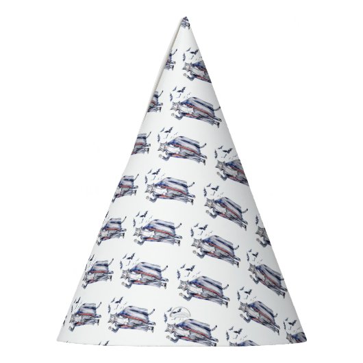 Count Catula Vampire Cat Partyhütchen (Links)