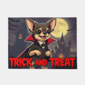 Count Chihuahua Trick and Treat Fußmatte (Vorderseite)