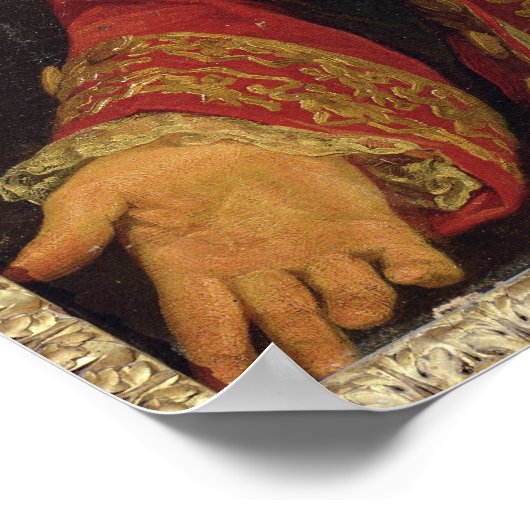 Count Claude-Louis-Robert de Saint-Germain 1777 Poster (Ecke)