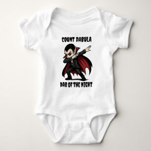 Count Dabula dabs durch die Nacht Baby Strampler