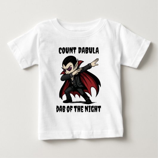 Count Dabula dabs durch die Nacht Baby T-shirt (Vorderseite)